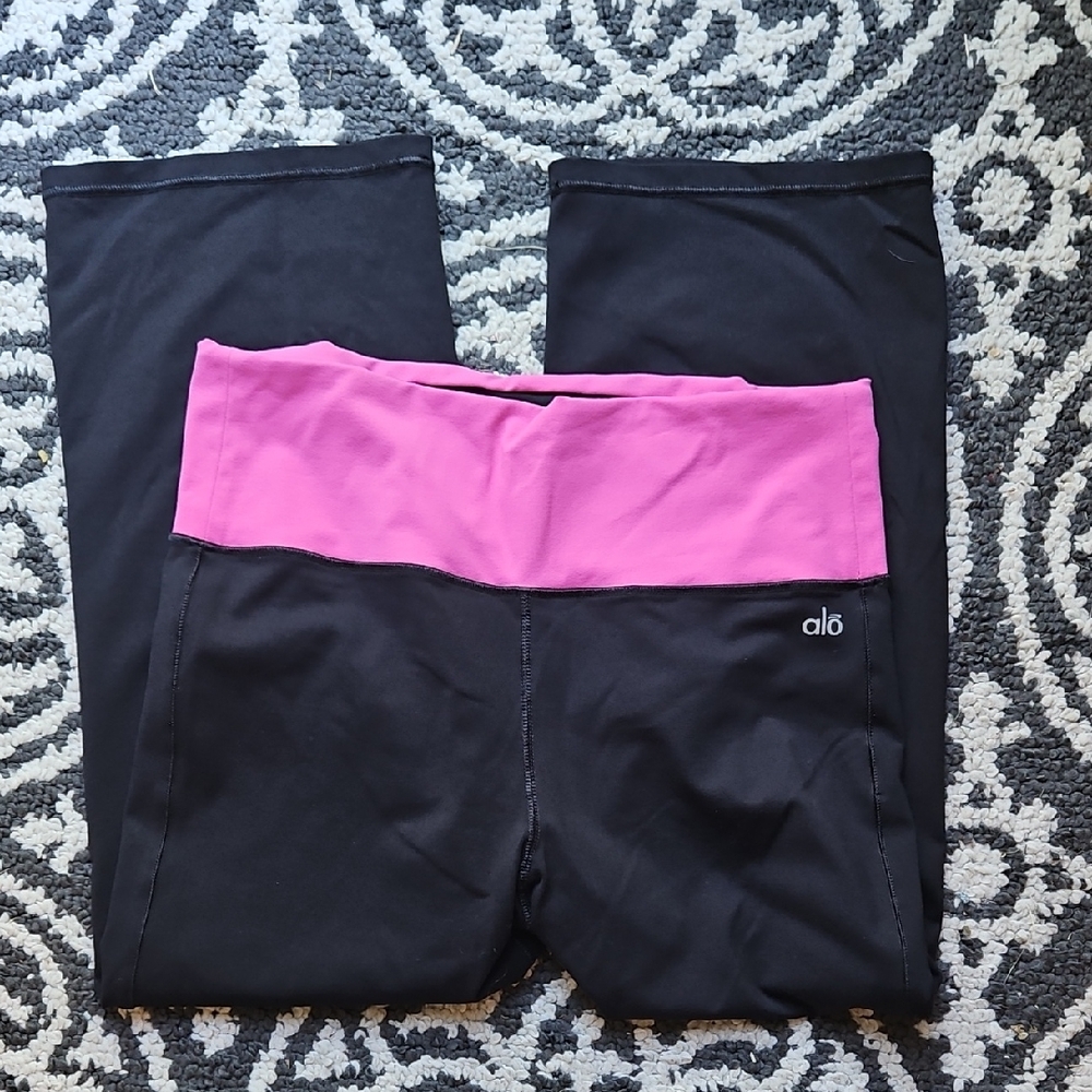 Alo Wide Leg Cropped Pants